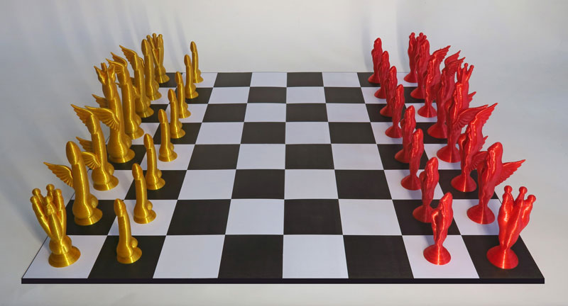 ERO - Schachspiel von Marxx Bosch 2022 entworfen