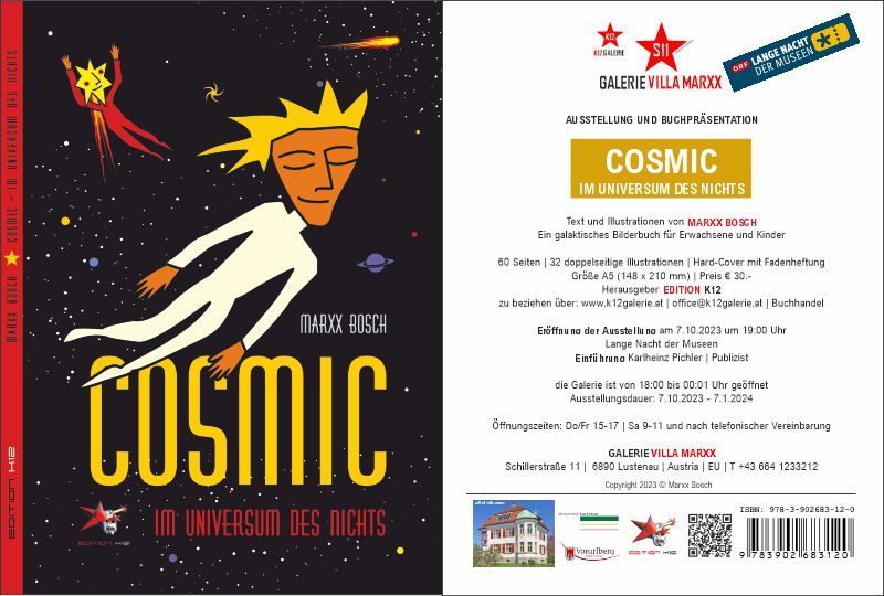 Marxx Bosch "COSMIC - Im Universum des Nichts | Einladung